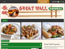 Tablet Screenshot of greatwallroundrock.com